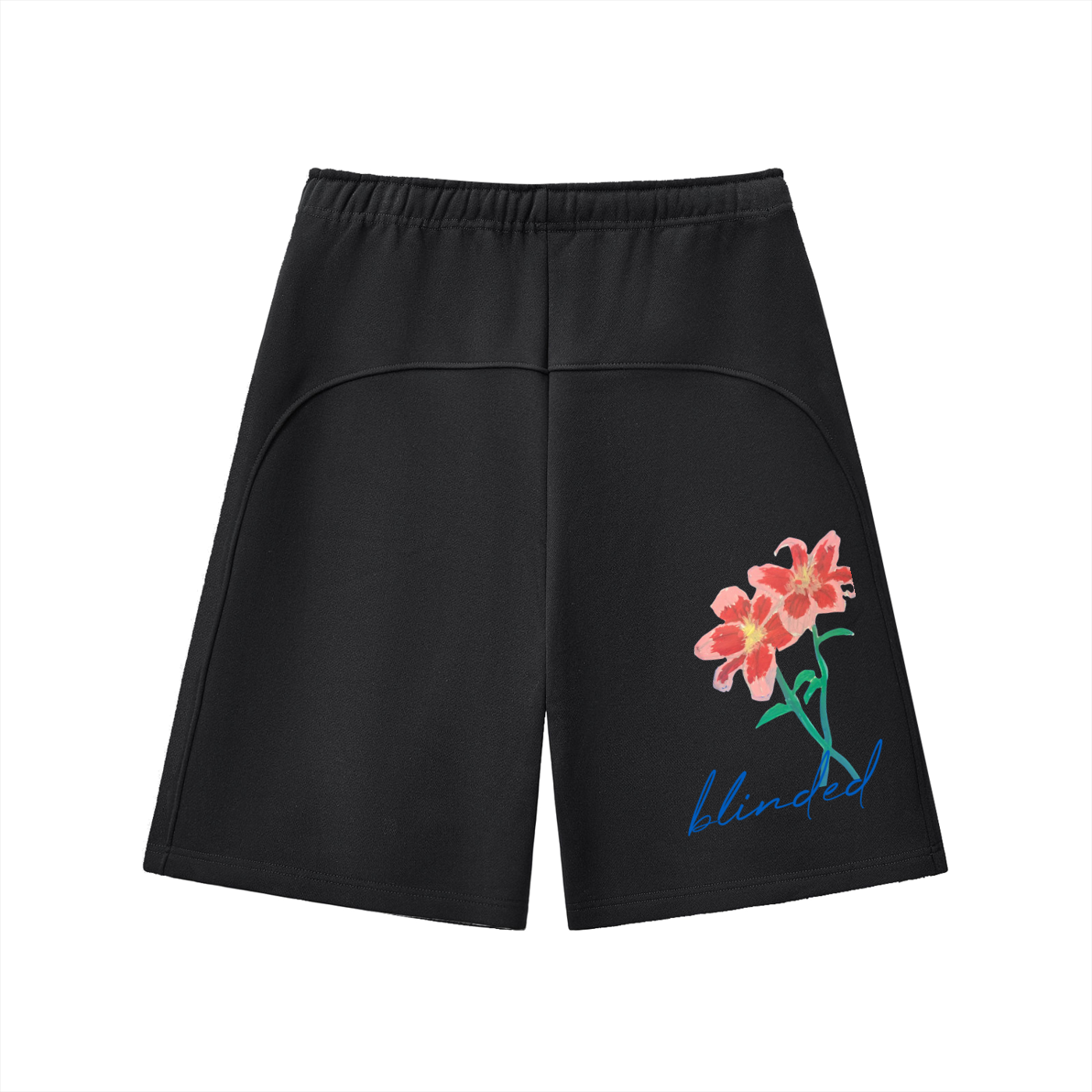 "lilies" Heavyweight Fleece Shorts (unisex)