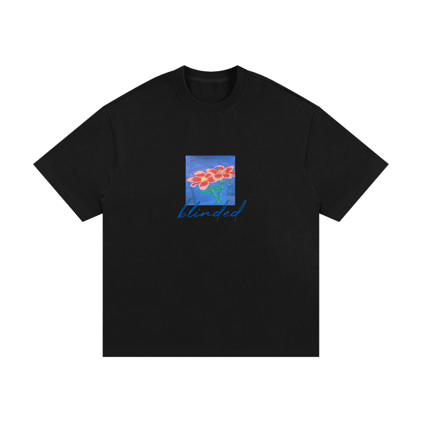 "lilies blinded" Heavyweight Cotton T-Shirt (unisex)